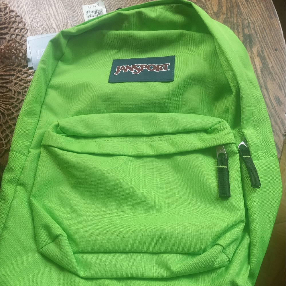 Jansport Bright Green Kids Backpack